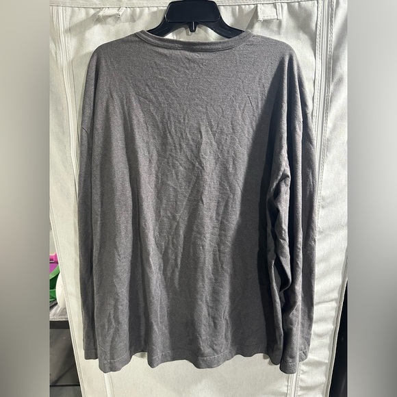 Calvin Klein Jeans Long Sleeve Crewneck Shirt Gray Size 2XL Cotton - Picture 5 of 5